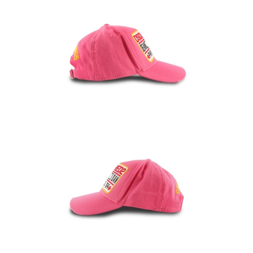 [디스퀘어드2] 17SS BC4010 05C 9207 딘앤댄패치 베이스볼 캡 핑크 모자 / TJ,DSQUARED2