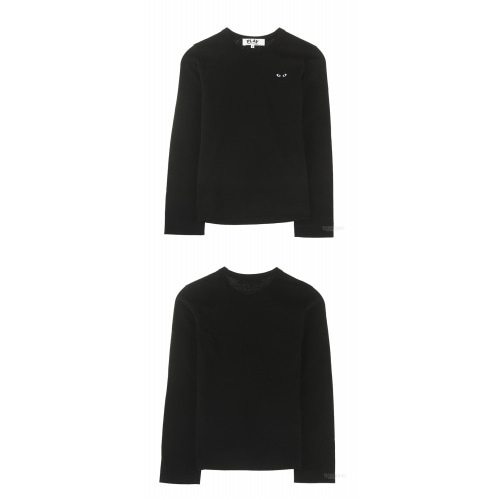 [꼼데가르송] AZ-T119-051-1 블랙와펜 긴팔티셔츠 블랙 여성 티셔츠 / TS,COMME DES GARCONS