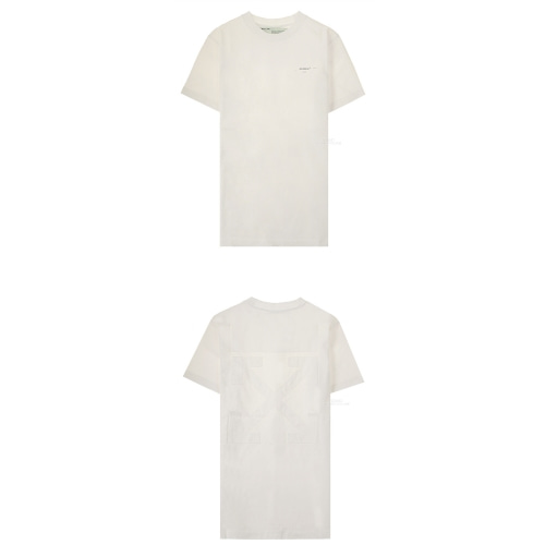 [오프화이트] 20SS OMAA027R201850320191 에로우 로고 슬림 반팔티셔츠 화이트 남성 티셔츠 / TFN,OFF WHITE