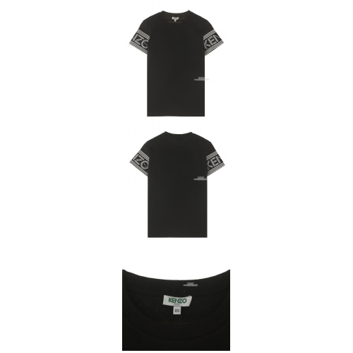 [겐조] 20SS 2TS793 985 99 암 로고 반팔 티셔츠 블랙 여성 티셔츠 / TR,KENZO