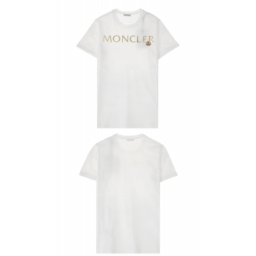 [몽클레어] 20SS 8C71510 V8094 033 로고패치 반팔티셔츠 화이트 여성 티셔츠 / TEO,MONCLER