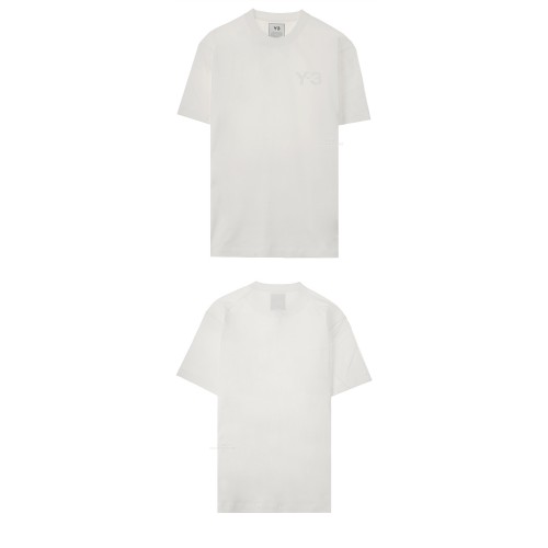 [Y3] FN3359 클래식로고 라운드 반팔티셔츠 화이트 남성 티셔츠 / TTA,TJ,Y-3