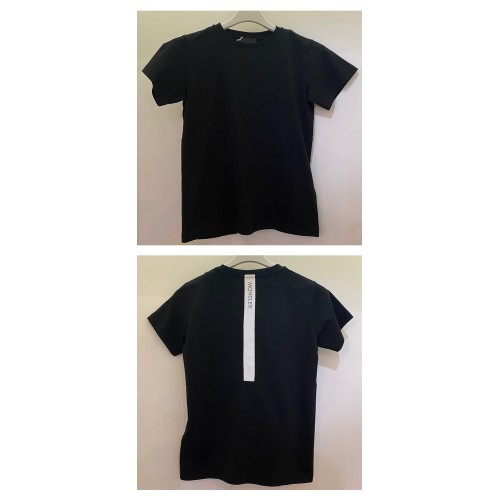 [몽클레어] 8C7B010 829H8 999 백라벨로고 라운드 반팔티셔츠 블랙 여성 티셔츠 / TR,MONCLER