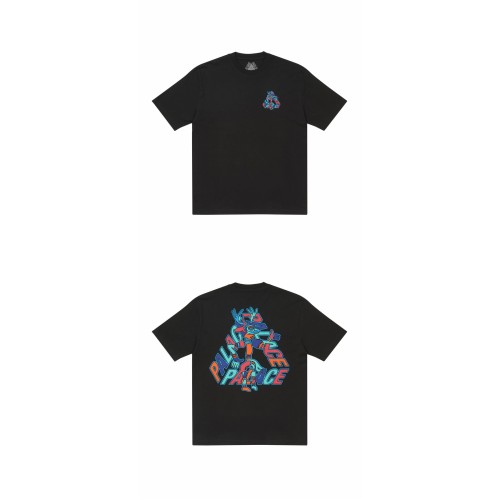 [팔라스] P21TS002 BK B 센즈 로고 반팔 티셔츠 블랙 남성 티셔츠 / TEO,PALACE