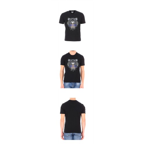[겐조] 5TS020 4YL 99 타이거 프린팅 반팔티셔츠 블랙 남성 티셔츠 / TJ,KENZO