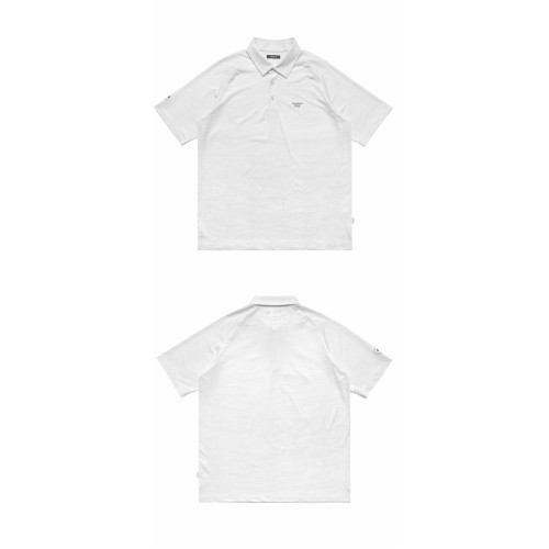 [말본] M-7143-WHT 코버트 폴로 반팔 티셔츠 화이트 남성 티셔츠 / TR,MALBON