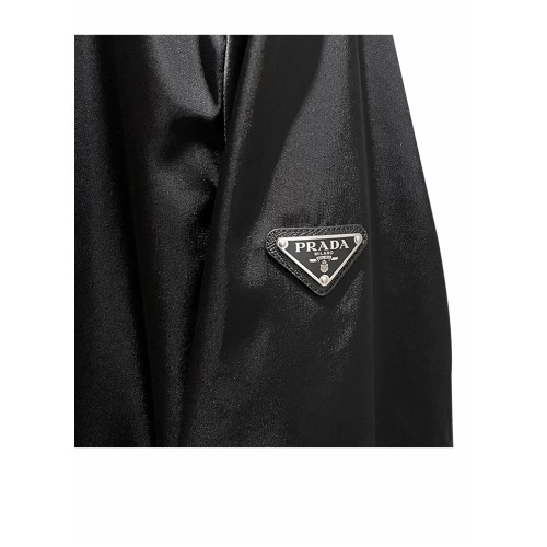 [프라다] SGH038 1WQ8 F0002 삼각 로고 봄버 자켓 블랙 남성 자켓 / TJ,PRADA
