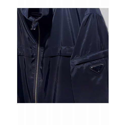 [프라다] SGN998 106O F0008 삼각 로고 윈드브레이커 블루 남성 자켓 / TJ,PRADA
