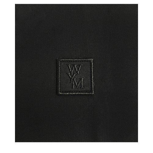 [우영미] W231TS15715B 깃털 롱슬리브 티셔츠 블랙 남성 티셔츠 / TLS,WOOYOUNGMI