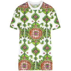 [지방시] 16S7051686 100 트래디션 패턴 반팔 티셔츠 화이트 남성 티셔츠 / TR,GIVENCHY