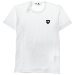 [꼼데가르송] AZ-T064-051-2 흰검 블랙와펜 라운드 반팔티셔츠 화이트 남성 티셔츠 / TTA,COMME DES GARCONS