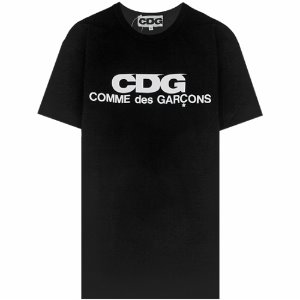 [꼼데가르송] SZ-T005-051-1 CDG로고 라운드 반팔 티셔츠 블랙 남성 티셔츠 / TEO,COMME DES GARCONS
