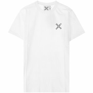 [겐조] 20FW 5TS001 4SJ 01 클래식 엑스 로고 반팔 티셔츠 화이트 남성 티셔츠 / TR,KENZO