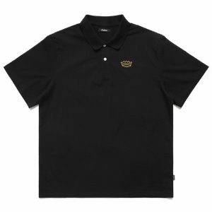 [말본] M-7400-BLK 트로피 자수 폴로 티셔츠 블랙 남성 티셔츠 / TR,MALBON